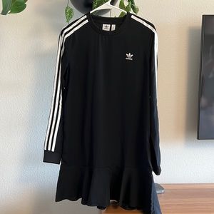 Black adidas dress